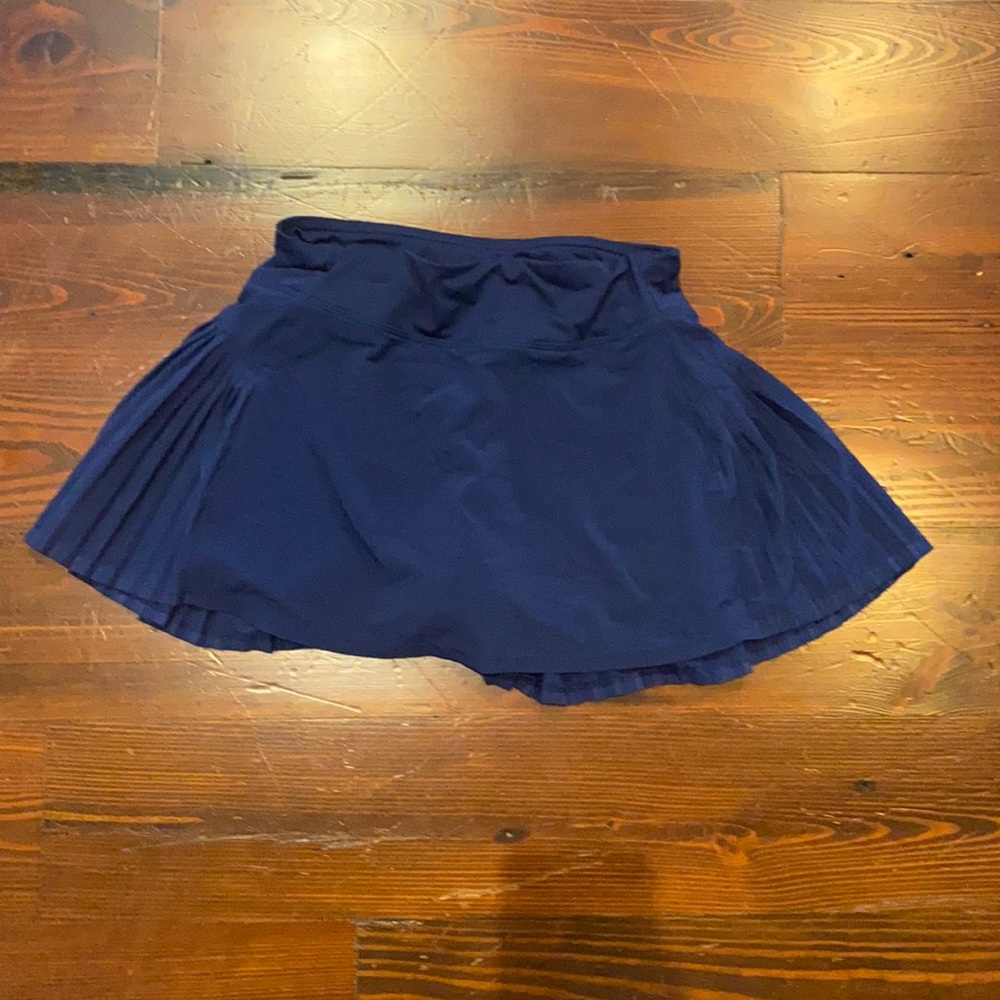 athleta girl navy skirt size 14